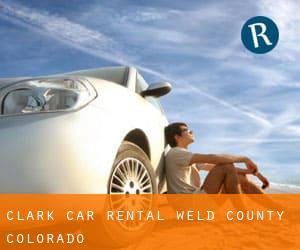 Clark car rental (Weld County, Colorado)