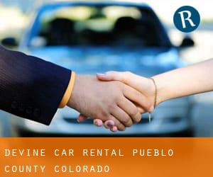 Devine car rental (Pueblo County, Colorado)