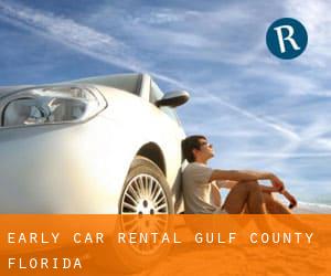 Early car rental (Gulf County, Florida)