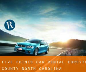 Five Points car rental (Forsyth County, North Carolina)