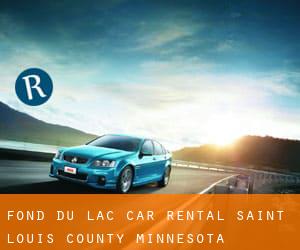 Fond du Lac car rental (Saint Louis County, Minnesota)
