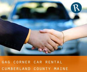 Gag Corner car rental (Cumberland County, Maine)