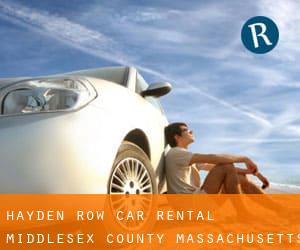 Hayden Row car rental (Middlesex County, Massachusetts)