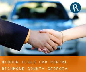 Hidden Hills car rental (Richmond County, Georgia)