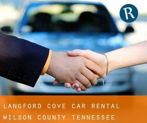Langford Cove car rental (Wilson County, Tennessee)