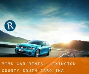 Mims car rental (Lexington County, South Carolina)