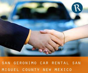 San Geronimo car rental (San Miguel County, New Mexico)
