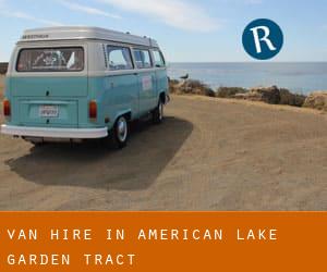 Van Hire in American Lake Garden Tract