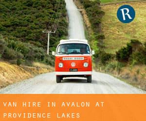 Van Hire in Avalon at Providence Lakes