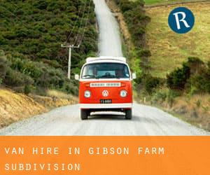 Van Hire in Gibson Farm Subdivision
