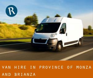 Van Hire in Province of Monza and Brianza