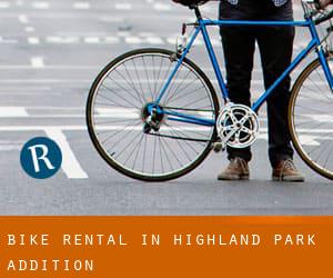 Bike Rental in Highland Park Addition