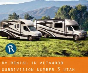 RV Rental in Altawood Subdivision Number 3 (Utah)