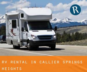 RV Rental in Callier Springs Heights