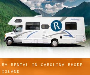 RV Rental in Carolina (Rhode Island)