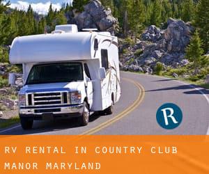 RV Rental in Country Club Manor (Maryland)
