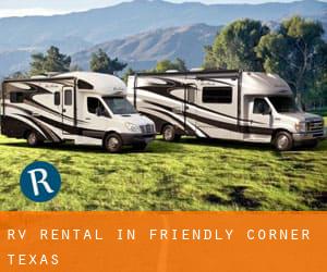 RV Rental in Friendly Corner (Texas)
