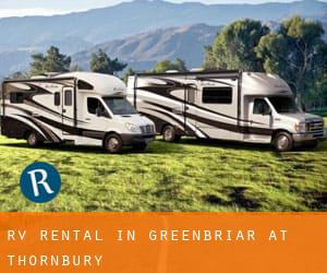 RV Rental in Greenbriar at Thornbury