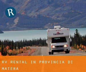 RV Rental in Provincia di Matera