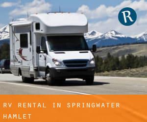 RV Rental in Springwater Hamlet