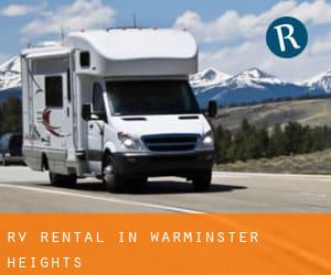 RV Rental in Warminster Heights