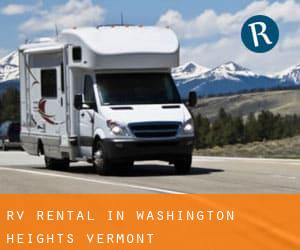 RV Rental in Washington Heights (Vermont)
