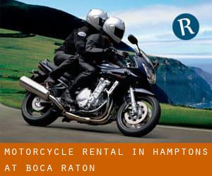 Motorcycle Rental in Hamptons at Boca Raton