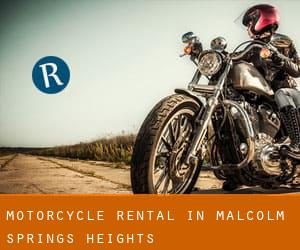 Motorcycle Rental in Malcolm Springs Heights
