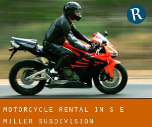Motorcycle Rental in S E Miller Subdivision
