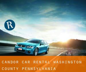 Candor car rental (Washington County, Pennsylvania)