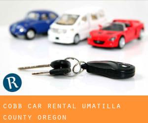 Cobb car rental (Umatilla County, Oregon)