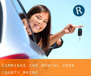 Cummings car rental (York County, Maine)