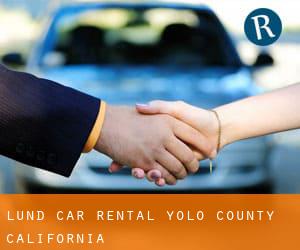 Lund car rental (Yolo County, California)