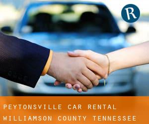 Peytonsville car rental (Williamson County, Tennessee)