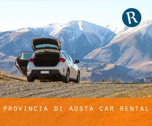 Provincia di Aosta car rental