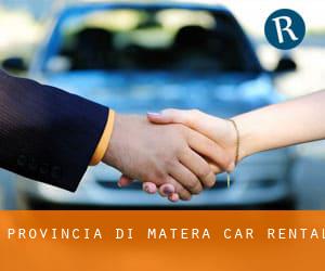 Provincia di Matera car rental