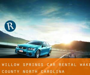 Willow Springs car rental (Wake County, North Carolina)